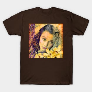 Scarlett Leigh with Magnolias from Tara T-Shirt